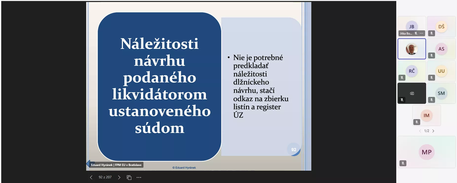 2. sústredenie Ekonómia, manažment a ohodnocovanie majetku