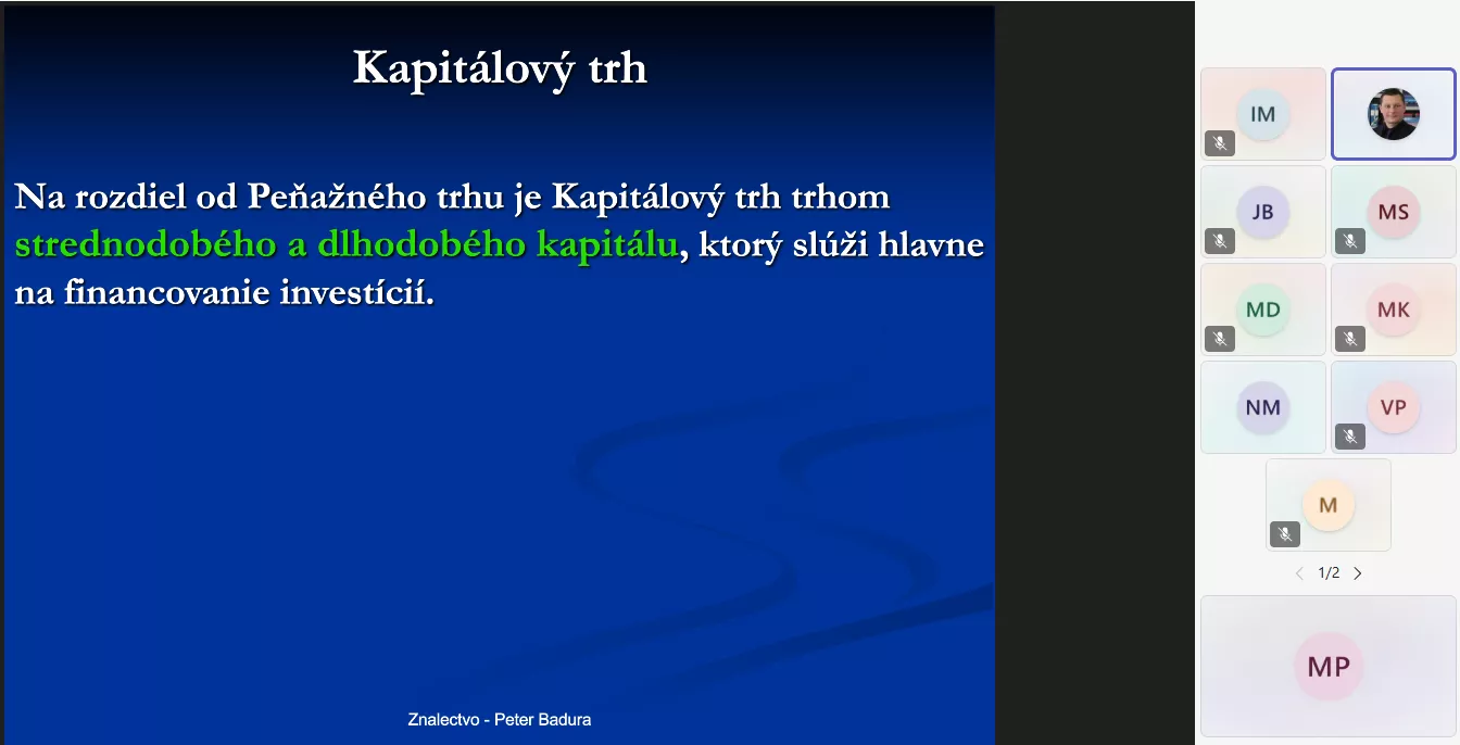 4. sústredenie Ekonómia, manažment a ohodnocovanie majetku